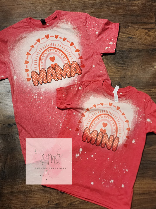 Mama and mini t-shirts